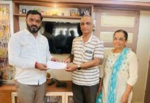 उपमुख्यमंत्री एकनाथ शिंदे यांच्याकडून  प्रणिता सोमनला भरीव आर्थिक मदत