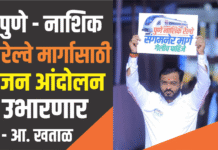 पुणे- नाशिक रेल्वे संगमनेर मार्गेच गेली पाहिजे – आ. अमोल खताळ