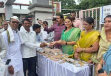 नगराध्यक्षा डॉ. मैथिली तांबे व ‘I Love Sangamner’च्या पुढाकारातून गुरुपौर्णिमा भक्तिभावाने साजरी